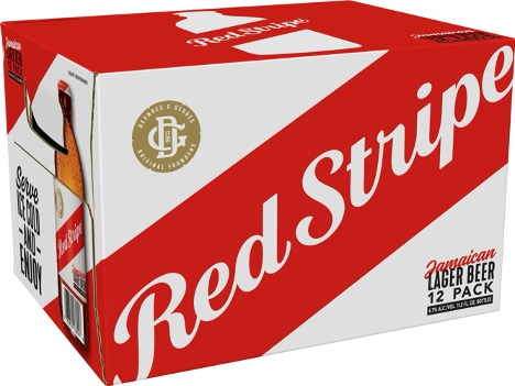 Red Stripe 12-Pack Bottle
